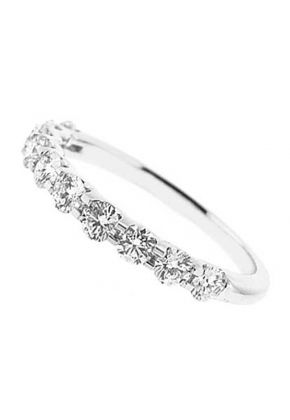 10 Stone Common Prong Set Diamond Wedding Band (Stackable)