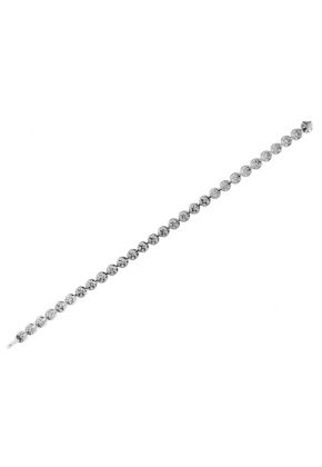 Diamond Tennis Bracelet in 18K White Gold