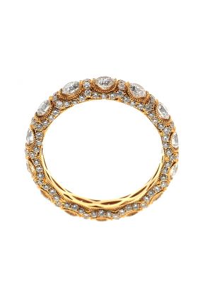 Diamond Eternity Band in 18K White Gold