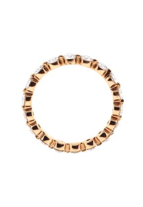 Eternity Band with 1.40 TCW Diamonds in 18kt Rose Gold