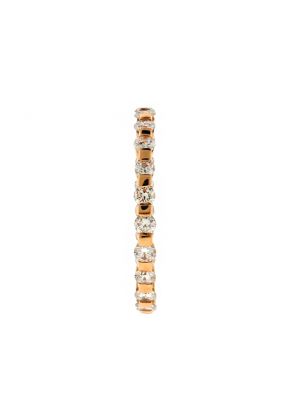 Ladies Eternity Band with Channel Set Diamonds in 18k Yellow Gold
