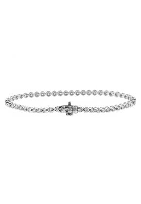 Diamond Tennis Bracelet in 18k White Gold