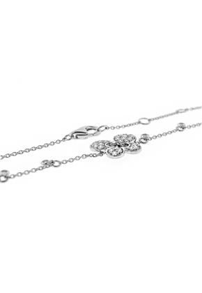 Butterfly Bracelet with Diamonds in 18k White Gold