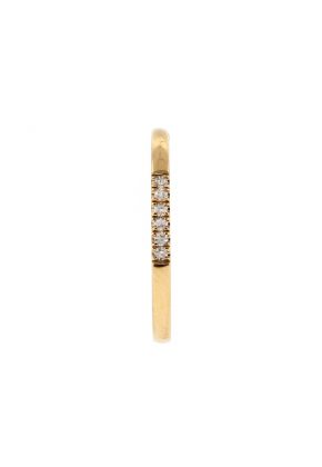 18k Yellow Gold Wedding / Anniversary Band with Diamonds