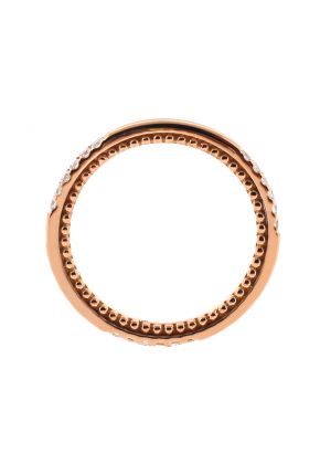18k Rose Gold Wedding / Anniversary Band with Diamonds