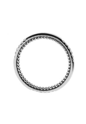 18k White Gold Wedding / Anniversary Band with Diamonds