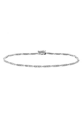 Diamond Tennis Bracelet in 18k White Gold