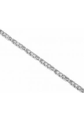 Diamond Tennis Bracelet in 18k White Gold