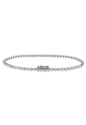 Diamond Tennis Bracelet in 18k White Gold