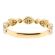 Combination Set Band with Prong Set Clusters of Diamonds and Bezel Set Diamonds in 18k Yellow Gold