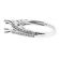Split Shank Diamonds with Miligrain and Bow Design Sides Semi Mount Engagement Ring