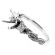 Twisted Shank Filigree Sides Diamond Engagement Ring Semi Mount