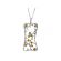 Two Tone Pendant with Scattered Fancy Yellow Diamonds Set in 18k Yellow Gold & Diamond Rounds Set in 18k White Gold