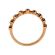 Ladies Stackable Diamond Band in 18kt Rose Gold