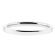 17 stone, 2mm Wide Ladies Single Row Diamond Wedding Band Ring in 18kt White Gold