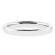 3mm 15 Stone Ladies Single Row Diamond Band Ring in 18kt White Gold