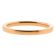 1.9mm Thin Single Row Diamond Ladies Wedding Band Ring in 18kt Rose Gold