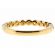 11 Stone 2.8mm Wide Diamond Wedding Band in 18kt Yellow Gold
