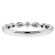 Marquise and Round Milgrain Edged Stackable Wedding Band Ring