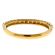 e Row Wedding / Anniversary Band with Scallop Design Between Diamonds in 18k Yellow Gold