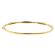 Thin Bracelet / Diamond Bangle in 14k Yellow Gold - Minimalist Jewelry