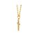 Diamond Cross Pendant / Necklace - 18k Yellow Gold