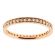 Eternity Band with 0.47 TCW Diamonds in 18kt Rose Gold