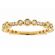 Stackable 18kt Yellow Gold Ladies Diamond Ring