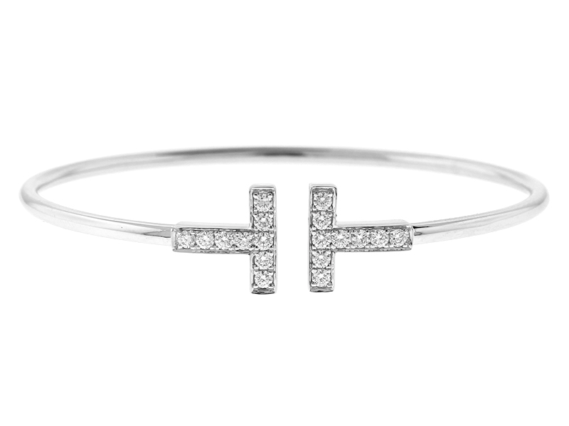 T Bangle Bracelet